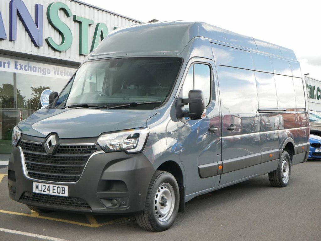 Renault Master 2.3L Dci 35 Start Long Overhang Panel Van Dies Grey #3