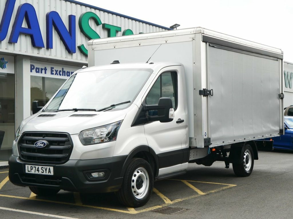 Ford Transit Custom 2L 2.0 350 Ecoblue Leader Chassis Cab M Silver