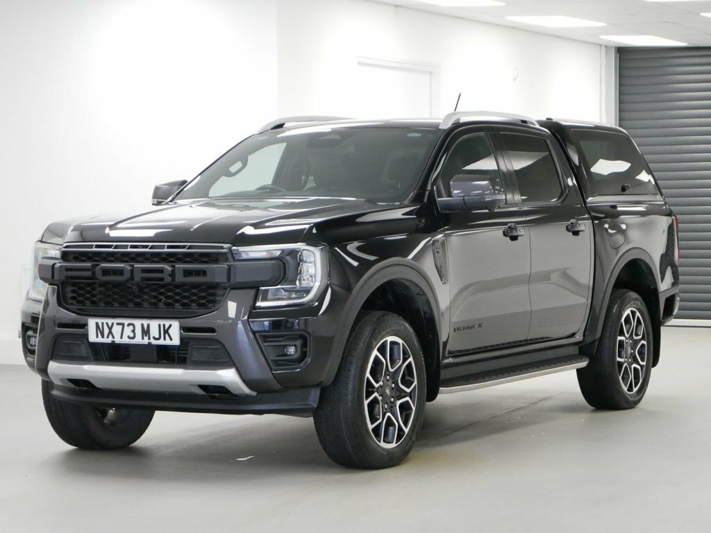Ford Ranger 3L 3.0 Td V6 Ecoblue Wildtrak Pickup Double Cab Black