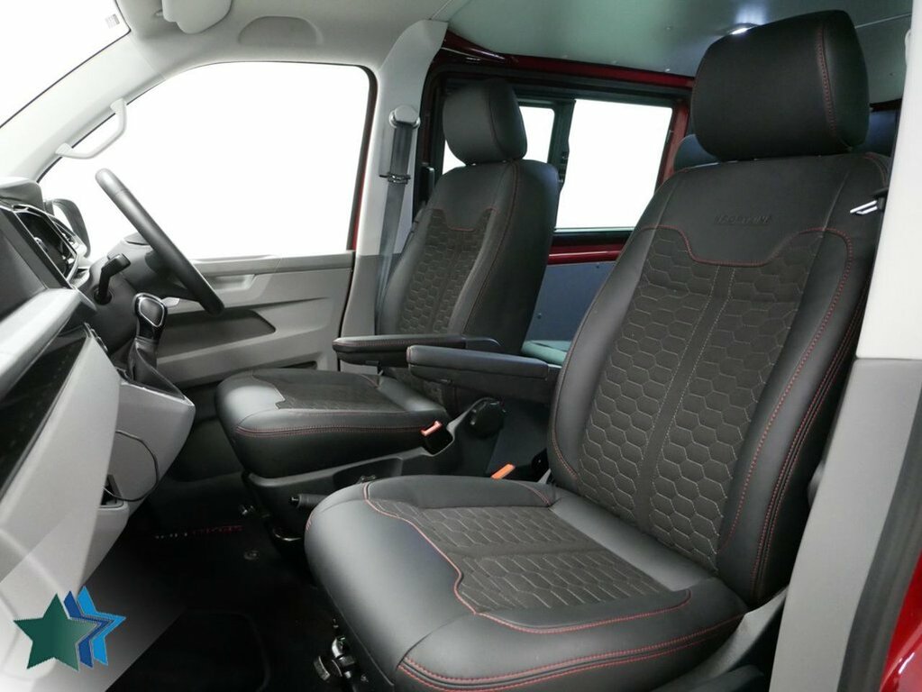 Volkswagen Transporter Sportline 2L 2.0 Bitdi T3sportline Kombi Double Cab Dies Red #4
