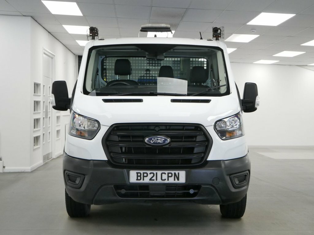 Ford Transit Custom 2L 2.0 350 Ecoblue Hd Leader Chassis Cab Diese White #6