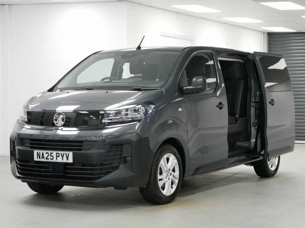 Vauxhall Vivaro 2L 2.0 Turbo D Prime Xl Crew Van Double Cab 6Dr Di Grey