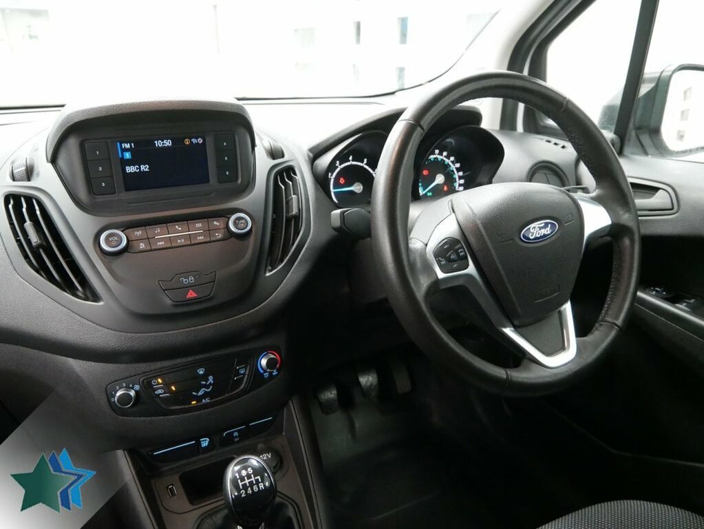 Ford Transit Courier 1L 1.0 Ecoboost Leader Panel Van White #3