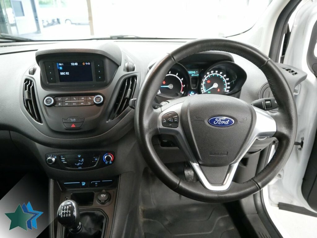 Ford Transit Courier 1L 1.0 Ecoboost Leader Panel Van White #5