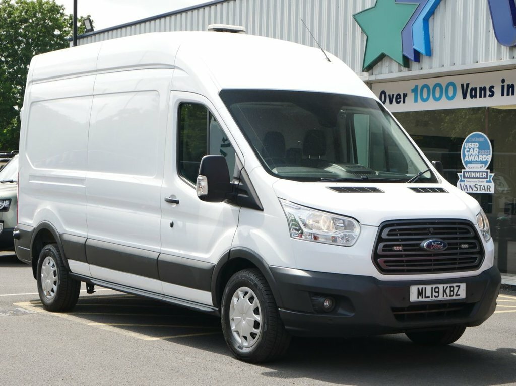 Ford Transit Custom 2L 2.0 350 Ecoblue Panel Van Rwd White