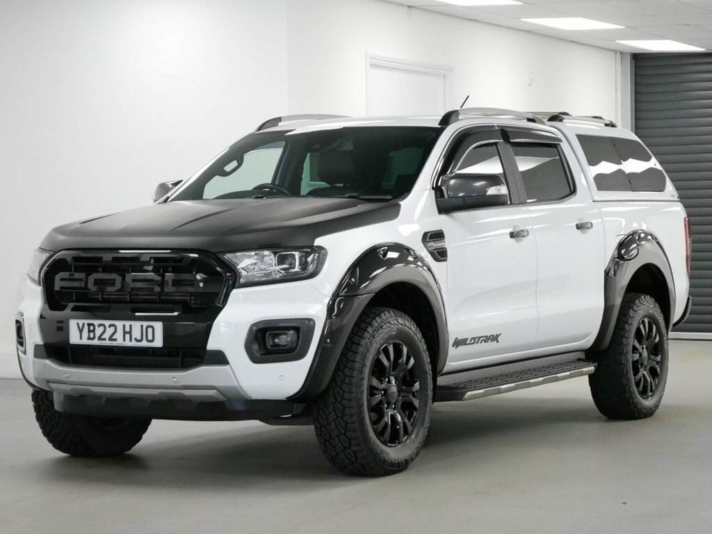 Ford Ranger 2L 2.0 Ecoblue Wildtrak Pickup Double Cab Dies White