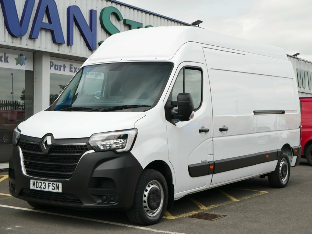 Renault Master 2.3L Dci 35 Business Panel Van F White #4