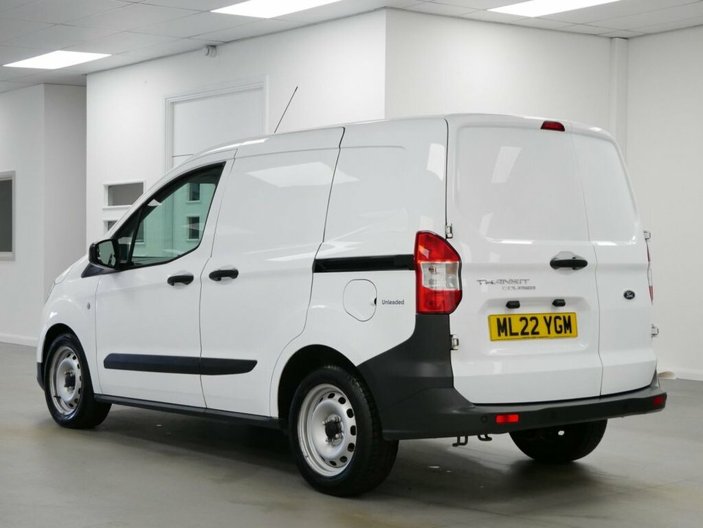 Ford Transit Courier 1L 1.0 Ecoboost Leader Panel Van White #3