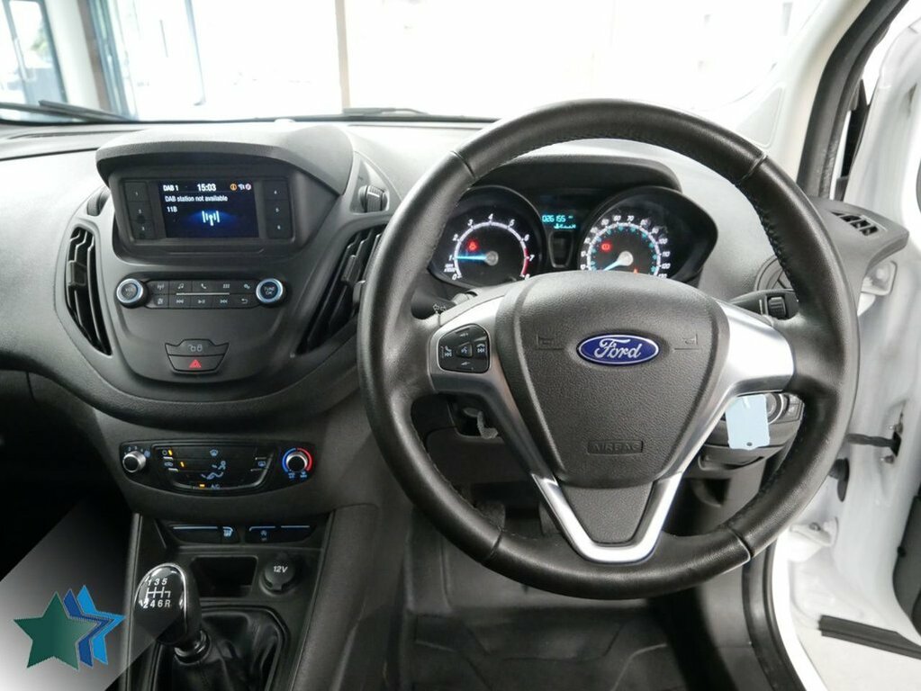 Ford Transit Courier 1L 1.0 Ecoboost Leader Panel Van White #6