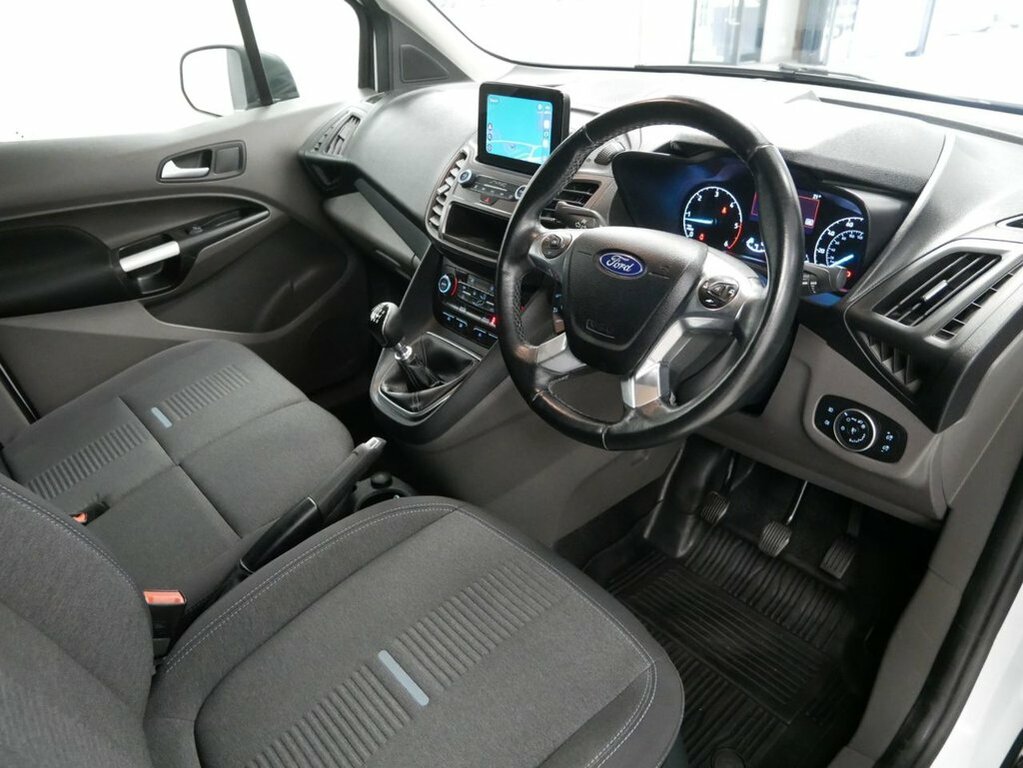 Ford Transit Connect 100Ps 210 Leader L2 Euro 6 With Sat Nav, Rev Cam, White #13