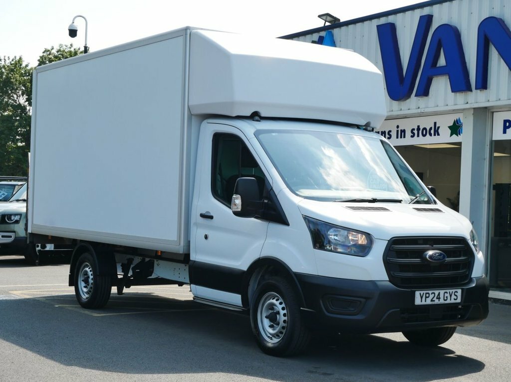 Ford Transit Custom 2L 2.0 350 Ecoblue Leader Chassis Cab M White #6