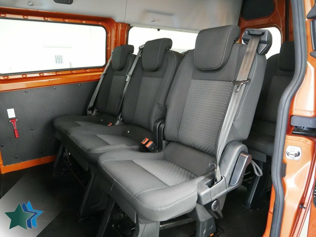 Ford Transit Custom 2L 2.0 320 Ecoblue Trend Kombi Double Cab Dies BJ23KCX Orange #3