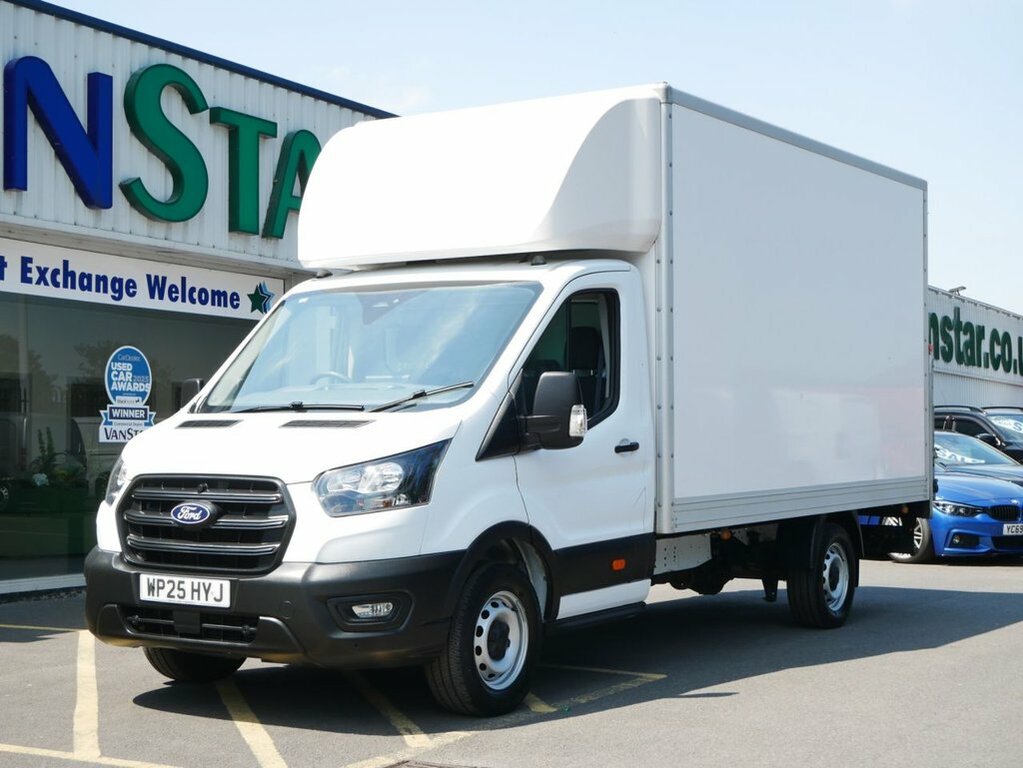 Ford Transit Custom 2L 2.0 350 Ecoblue Leader Chassis Cab M White