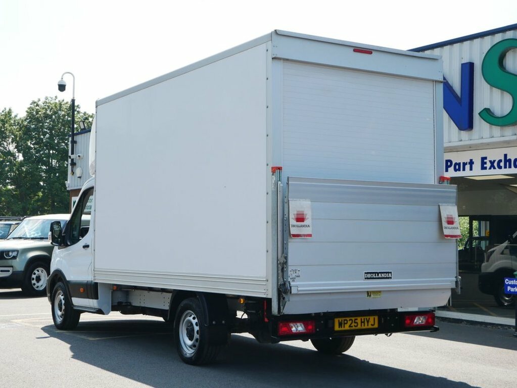 Ford Transit Custom 2L 2.0 350 Ecoblue Leader Chassis Cab M White #3