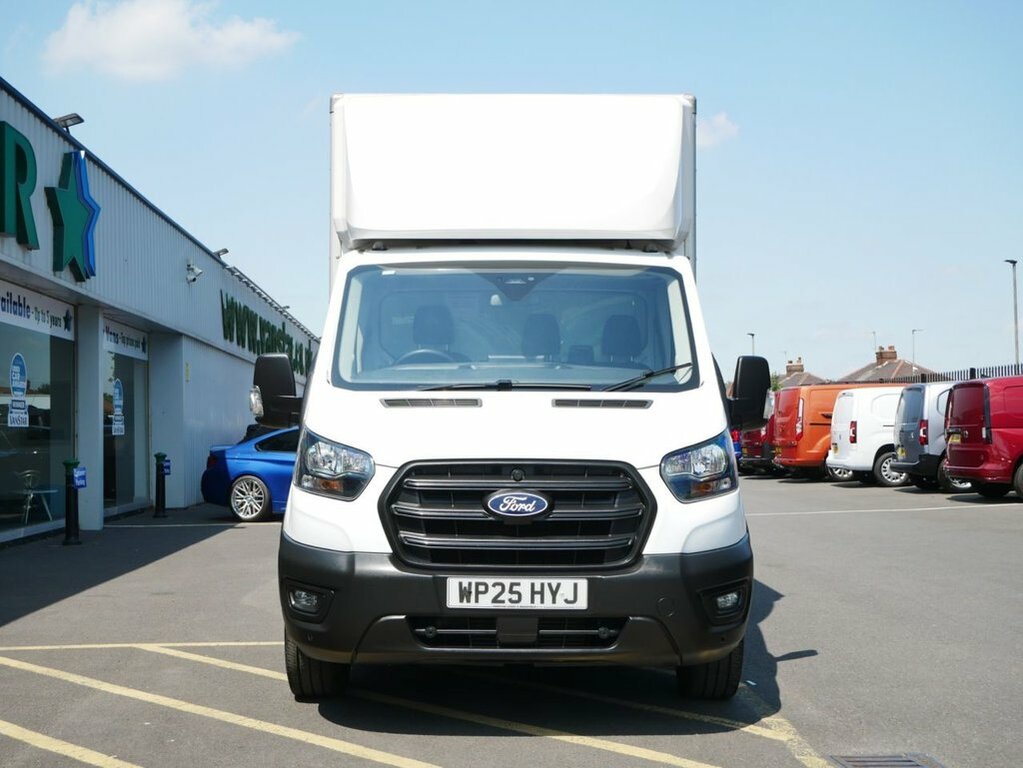 Ford Transit Custom 2L 2.0 350 Ecoblue Leader Chassis Cab M White #6