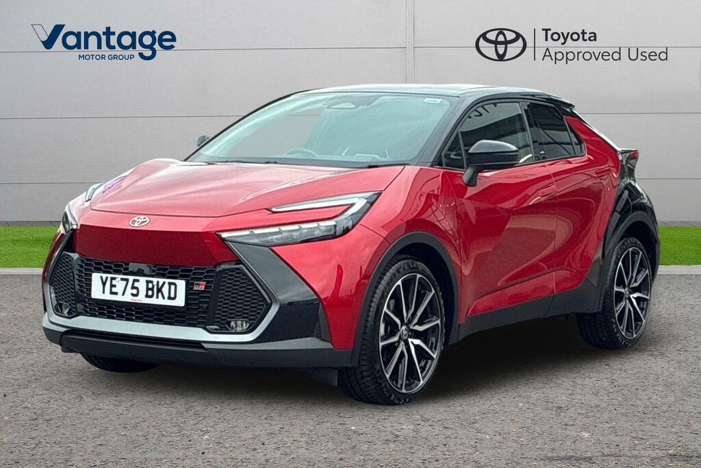 Toyota C-Hr 2.0 Vvt-h Gr Sport Cvt Euro 6 Ss YE75BKD Red #3