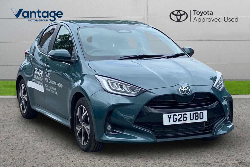 Toyota Yaris 1.5 Vvt-h Design E-cvt Euro 6 Ss Green