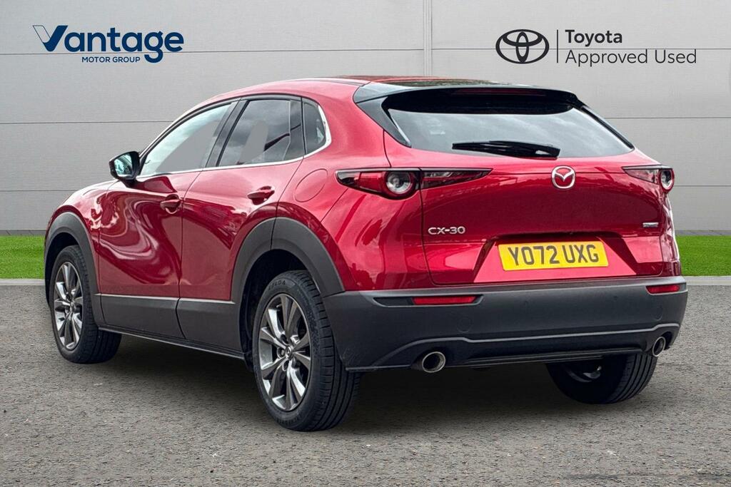 Mazda CX-30 2.0 E-skyactiv X Mhev Sport Lux Euro 6 Ss YO72UXG Red #4