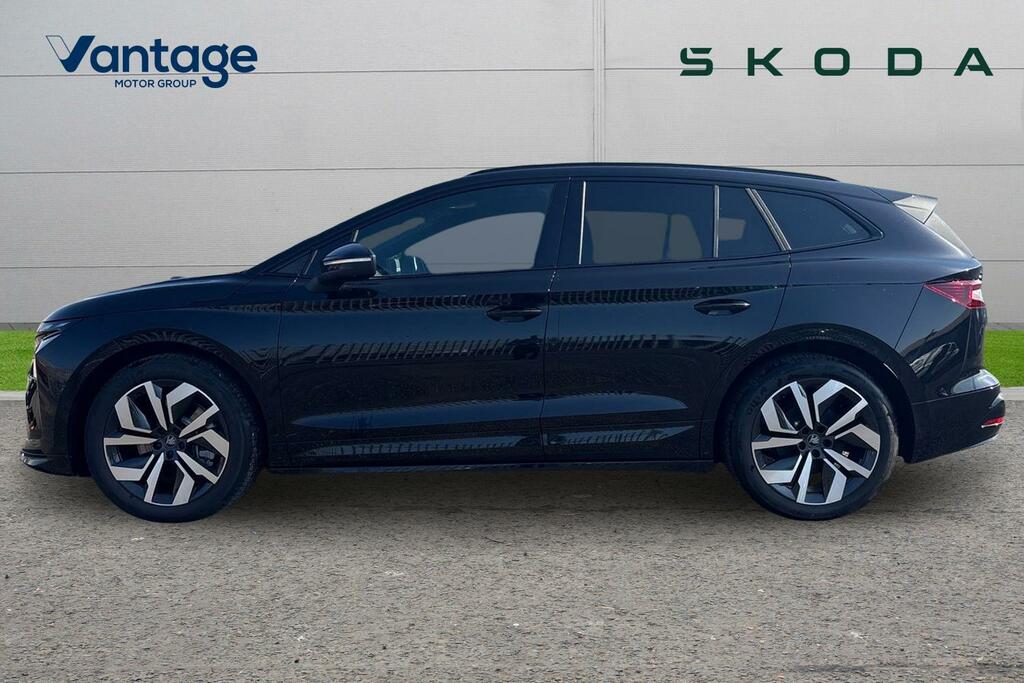 Skoda ENYAQ 210Kw 85X Sportline 82Kwh 4X4 PJ26SBZ Black #6