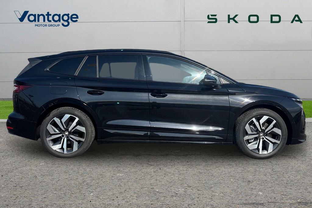 Skoda ENYAQ 210Kw 85X Sportline 82Kwh 4X4 PJ26SBZ Black #2