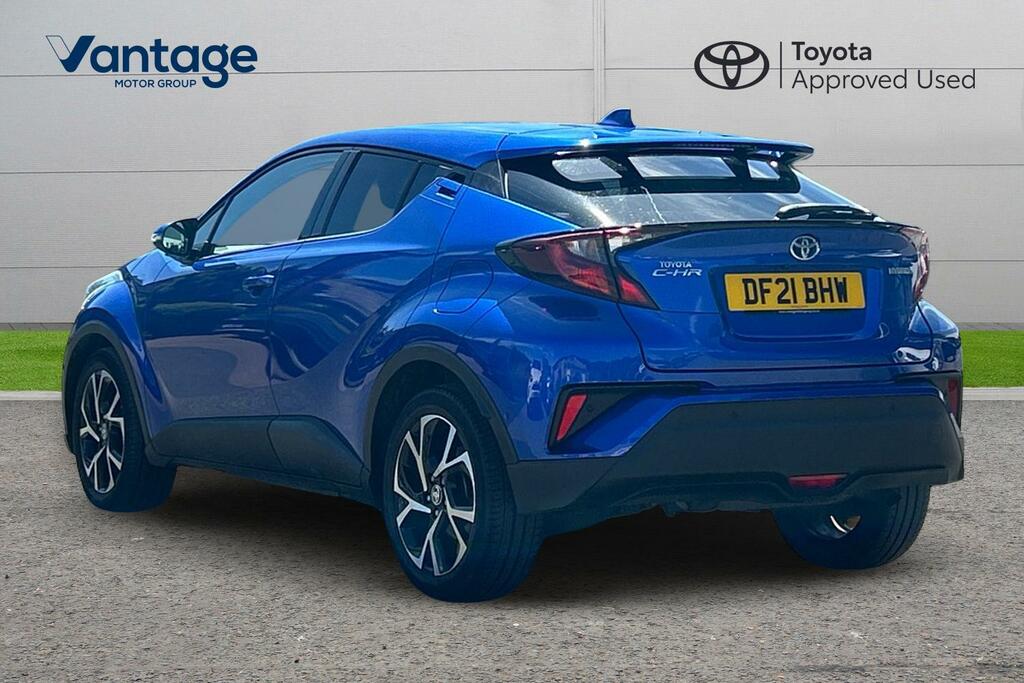 Toyota C-Hr 1.8 Vvt-h Design Cvt Euro 6 Ss DF21BHW Blue #4