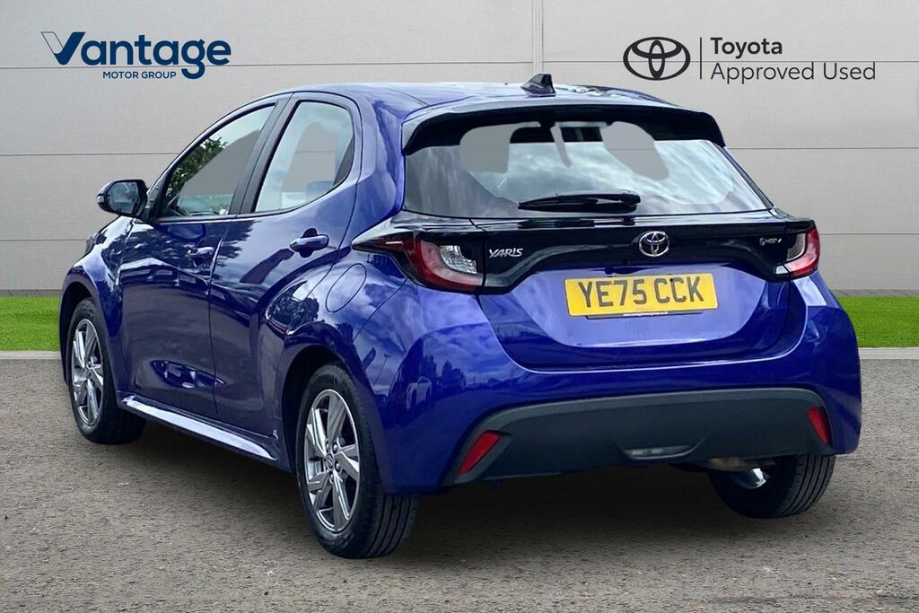 Toyota Yaris 1.5 Vvt-h Icon E-cvt Euro 6 Ss YE75CCK Blue #4