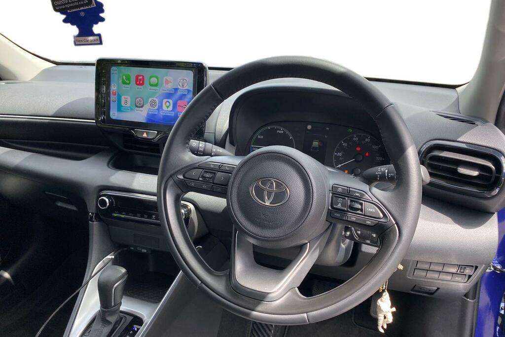 Toyota Yaris 1.5 Vvt-h Icon E-cvt Euro 6 Ss YE75CCK Blue #6