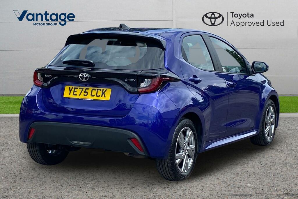 Toyota Yaris 1.5 Vvt-h Icon E-cvt Euro 6 Ss YE75CCK Blue #2