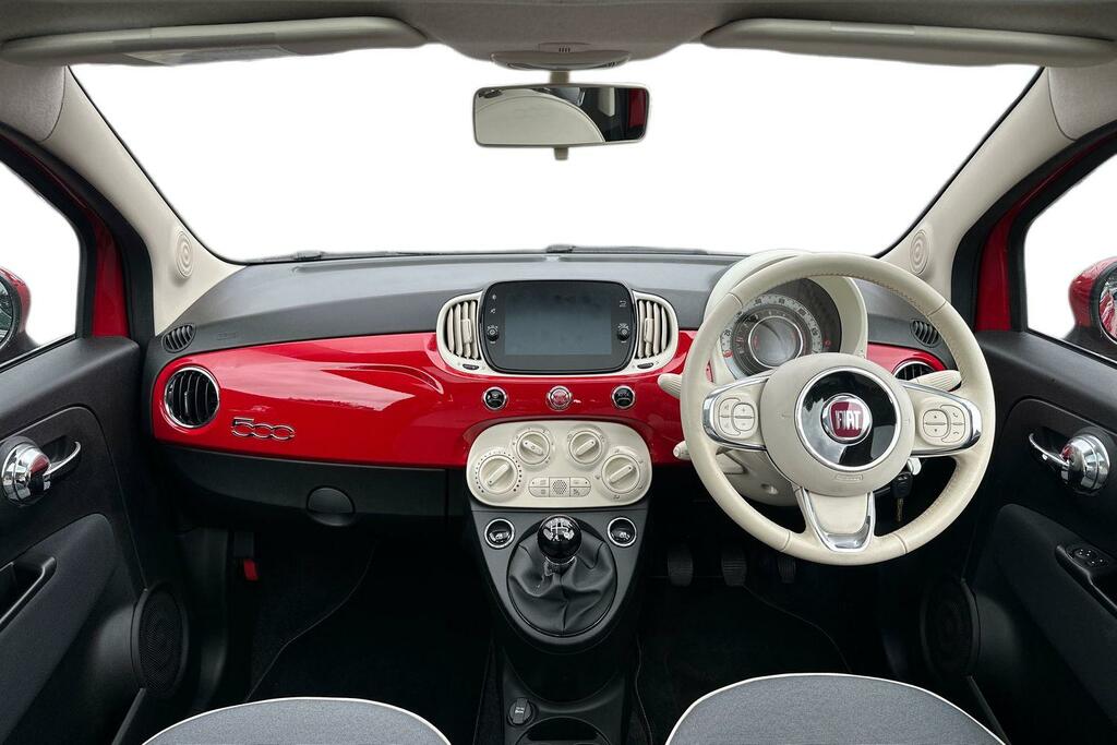 Fiat 500 1.2 Lounge Euro 6 Ss PJ19HBF Red #6