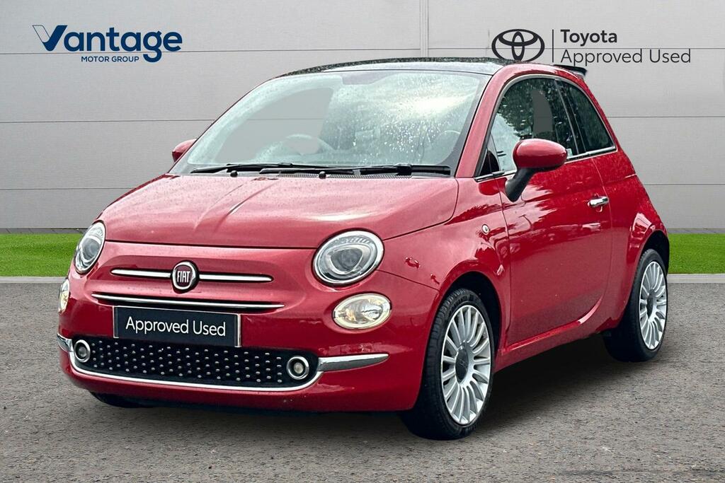 Fiat 500 1.2 Lounge Euro 6 Ss PJ19HBF Red #3