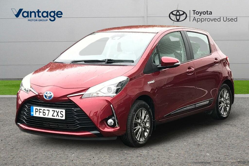 Toyota Yaris 1.5 Vvt-h Icon E-cvt Euro 6 Ss PF67ZXS Red #3