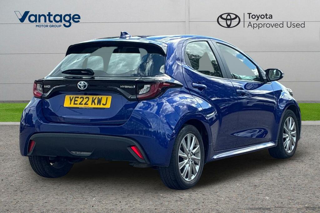 Toyota Yaris 1.5 Vvt-h Icon E-cvt Euro 6 Ss YE22KWJ Blue #2