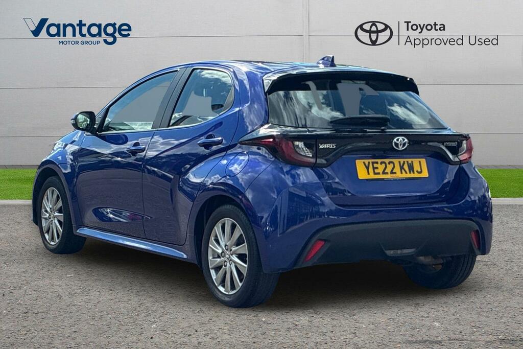 Toyota Yaris 1.5 Vvt-h Icon E-cvt Euro 6 Ss YE22KWJ Blue #4
