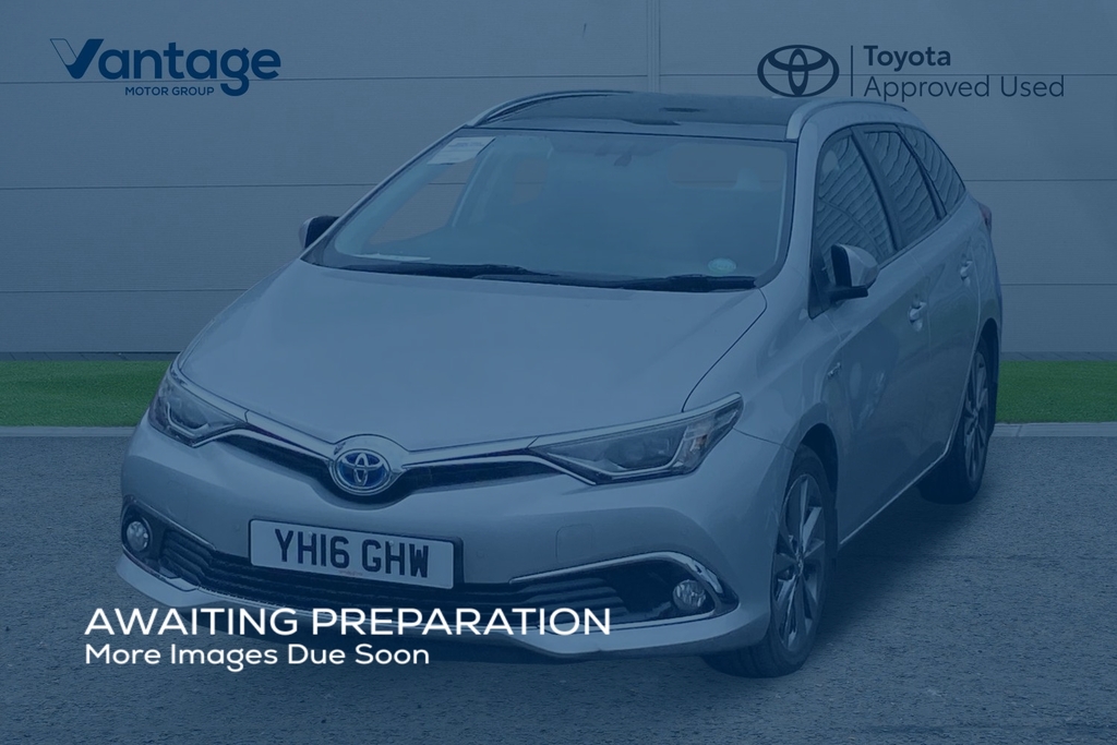Toyota Auris 1.8 Vvt-h Excel Touring Sports Cvt Euro 6 Ss YH16GHW Silver #2