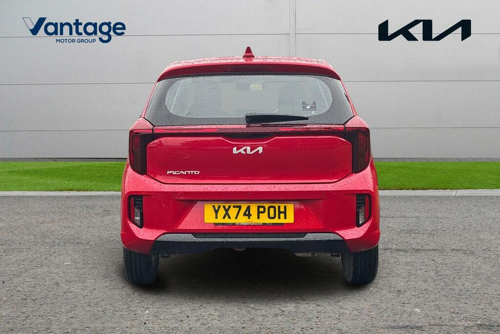 Kia Picanto 1.0 2 Euro 6 Ss YX74POH Red #4