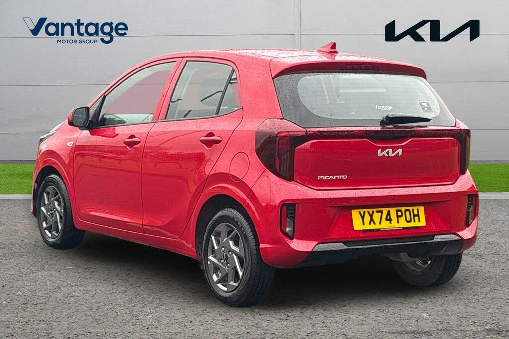 Kia Picanto 1.0 2 Euro 6 Ss YX74POH Red #5