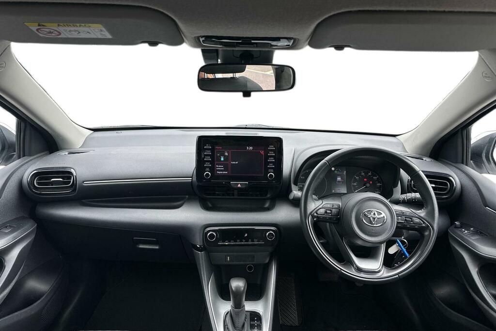 Toyota Yaris 1.5 Vvt-h Icon E-cvt Euro 6 Ss LT23PJV White #6