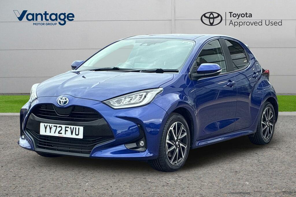 Toyota Yaris 1.5 Vvt-h Design E-cvt Euro 6 Ss YY72FVU Blue #3