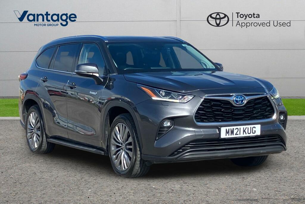 Toyota Highlander 2.5 Vvt-h Excel Cvt 4Wd Euro 6 Ss Grey