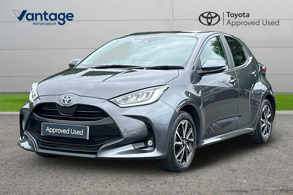 Toyota Yaris 1.5 Vvt-h Design E-cvt Euro 6 Ss KR73FRX Grey #3