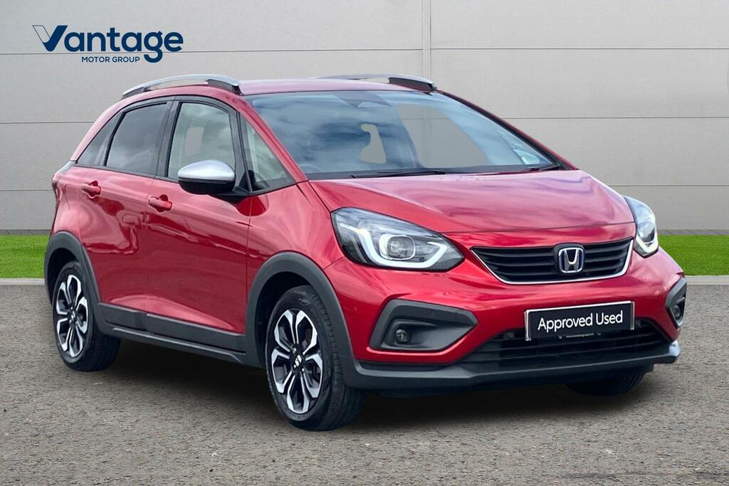 Honda Jazz 1.5 H I-mmd Crosstar Ex Hatchback Hybri Red