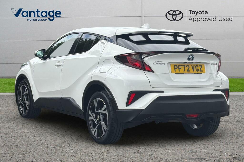 Toyota C-Hr 1.8 Vvt-h Design Cvt Euro 6 Ss PF72VGZ White #4