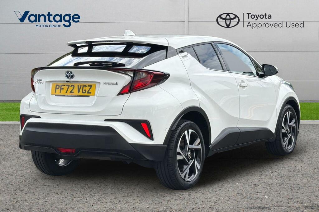 Toyota C-Hr 1.8 Vvt-h Design Cvt Euro 6 Ss PF72VGZ White #2