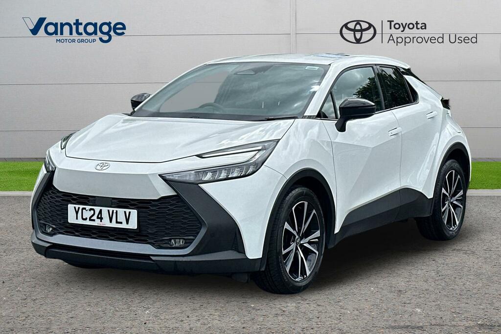 Toyota C-Hr 1.8 Vvt-h Design Cvt Euro 6 Ss YC24VLV White #3