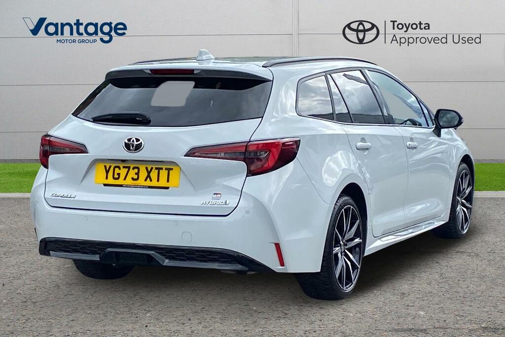 Toyota Corolla 2.0 Vvt-h Gr Sport Touring Sports Cvt Euro 6 Ss YG73XTT Grey #2