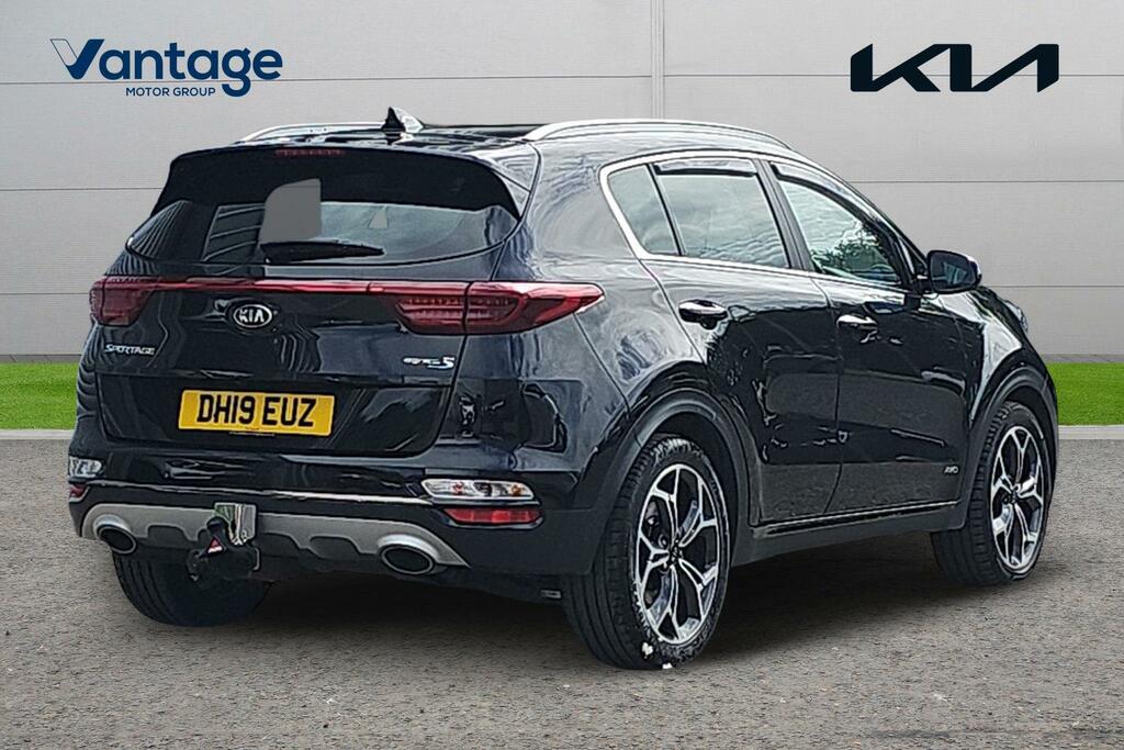 Kia Sportage 2.0 Crdi Ecodynamics Gt-line S Awd Euro 6 S Black #3