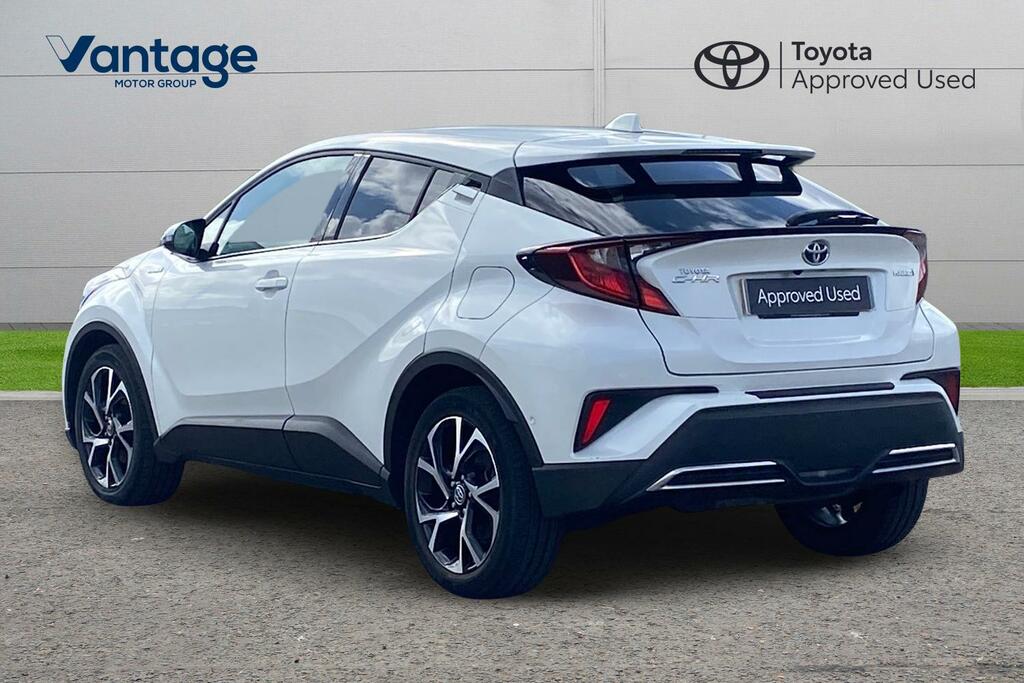 Toyota C-Hr 2.0 Vvt-h Design Cvt Euro 6 Ss White #4