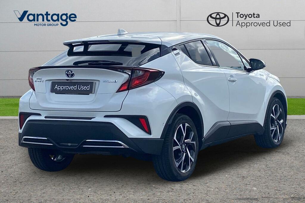 Toyota C-Hr 2.0 Vvt-h Design Cvt Euro 6 Ss White #2