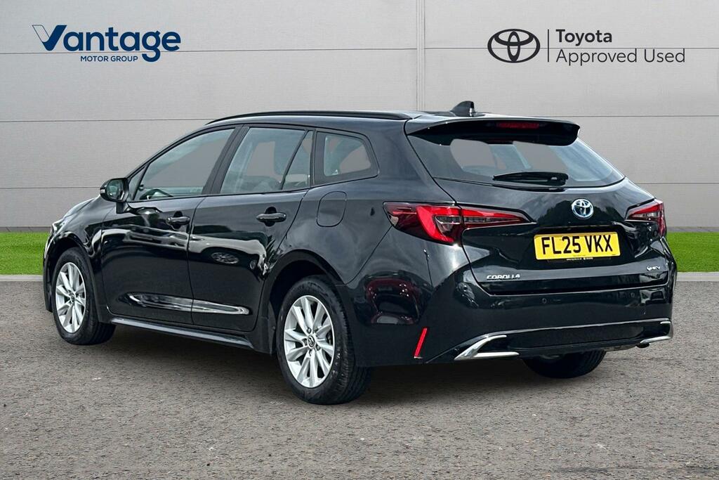 Toyota Corolla 1.8 Vvt-h Icon Touring Sports Cvt Euro 6 Ss Black #4