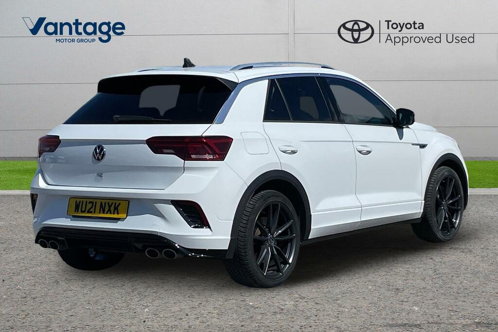 Volkswagen T-Roc 2.0 Tsi R Dsg 4Motion Euro 6 Ss White #2